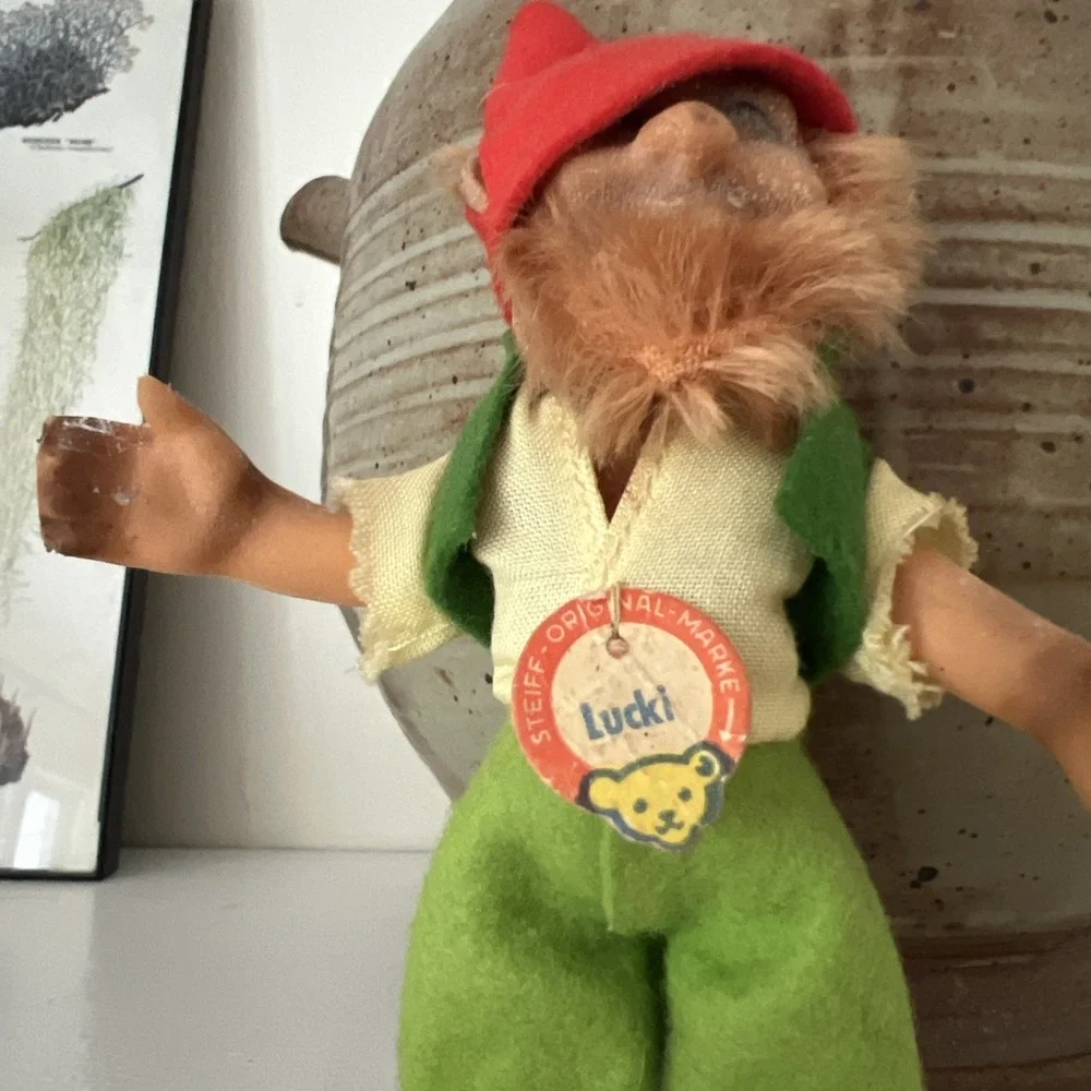 Vintage Steiff Troll Lucki 5